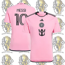 Load image into Gallery viewer, Leonel Messi 10 Miami Soccer Uniform for kids