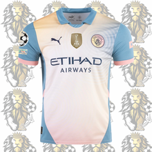 Load image into Gallery viewer, Manchester City Jersey 2024 - De Bruyne #17 (Rose Bay/Bold)