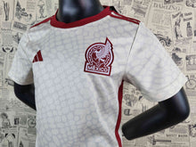 Load image into Gallery viewer, Kids Kit Mexico Team Away 2022 World Cup Soccer Jersey