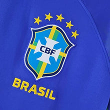 Load image into Gallery viewer, Brazil soccer uniform 2022/23 Away Blue for kids
