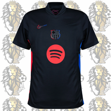 Load image into Gallery viewer, Lamine Yamal Barcelona 2025 Kids’ Uniform | Black Edition | Jersey + Shorts
