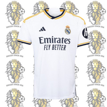 Load image into Gallery viewer, Bellingham 5 Real Madrid Soccer Uniform Kid’s Size
