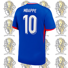 Load image into Gallery viewer, Mbappe 10 France Soccer Uniform Kid’s Size
