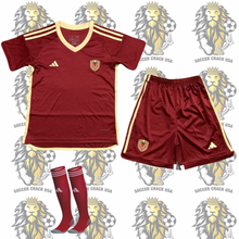 Load image into Gallery viewer, Venezuela Soccer Uniform kid’s Size
