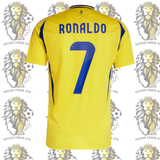Al Nassr Ronaldo #7 Yellow Jersey – New 2025 Edition