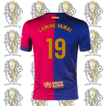 Load image into Gallery viewer, Lamine Yamal #19 FC Barcelona Home Jersey – Adult Edition
