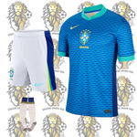 Brazil 2024 Soccer uniform Size Kids