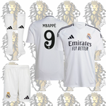 Kylian Mbappe #9 Real Madrid uniform