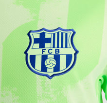 Load image into Gallery viewer, FC Barcelona Third Soccer Jersey 2024/2025 Lime with Patch
