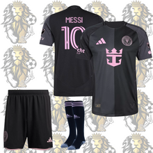 Load image into Gallery viewer, Lionel Messi Soccer Uniform Away inter Miami 2025/2026 for kids size
