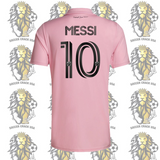 Lionel Messi 10 Inter Miami FC 2023/24 Home Jersey Kit - Pink for kid’s