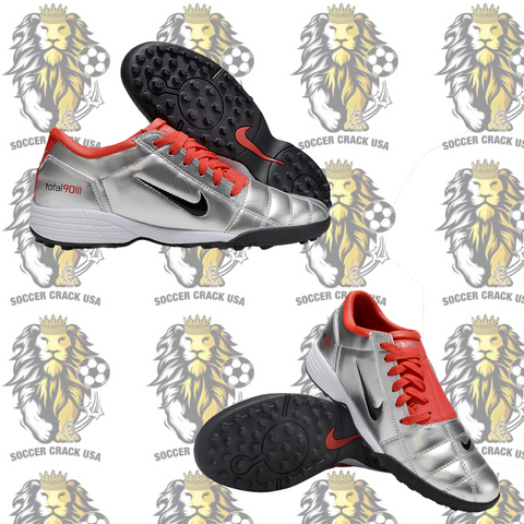Nike Total 90 III Turf Shoes – Silver Edition