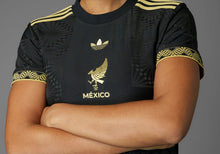 Load image into Gallery viewer, Mexico Black Gold Jersey - Womens
