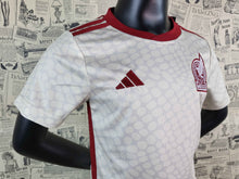 Load image into Gallery viewer, Kids Kit Mexico Team Away 2022 World Cup Soccer Jersey
