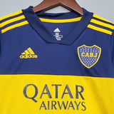 Boca Juniors Kid's Soccer Uniform Blue 20/21