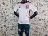 Kids Kit Mexico Team Away 2022 World Cup Soccer Jersey