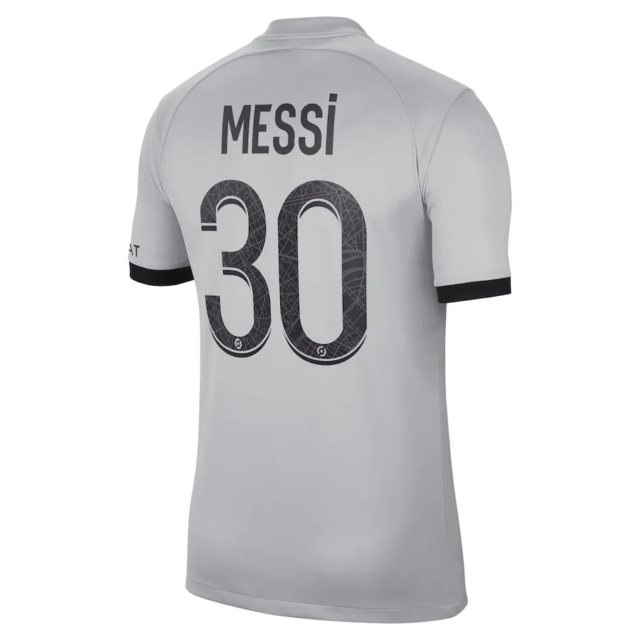 PSG Away Messi 30 Gray 22/23 for Kid's – Soccer Crack