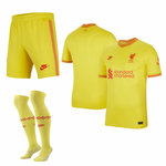 Liverpool whole Uniform for kids Yellow