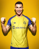 Cristiano Ronaldo Al Nassr Shirt 2023 Home Jersey Yellow
