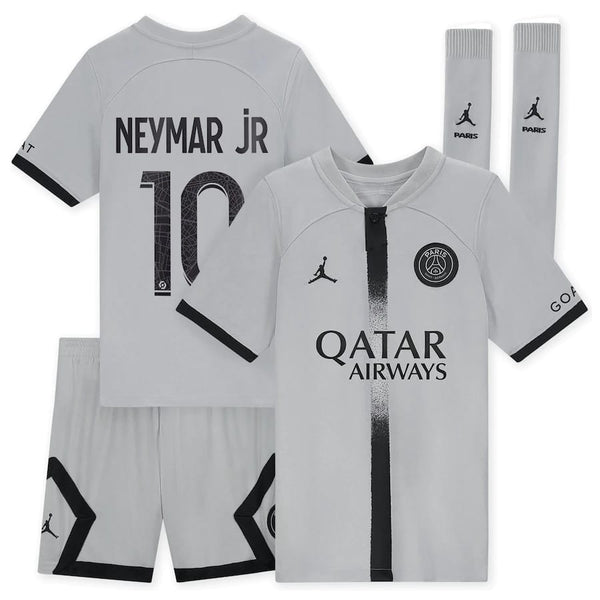 Football Jersey Paris saint Germain Grey Away jersey Neymar number#10 – The  FootyMan