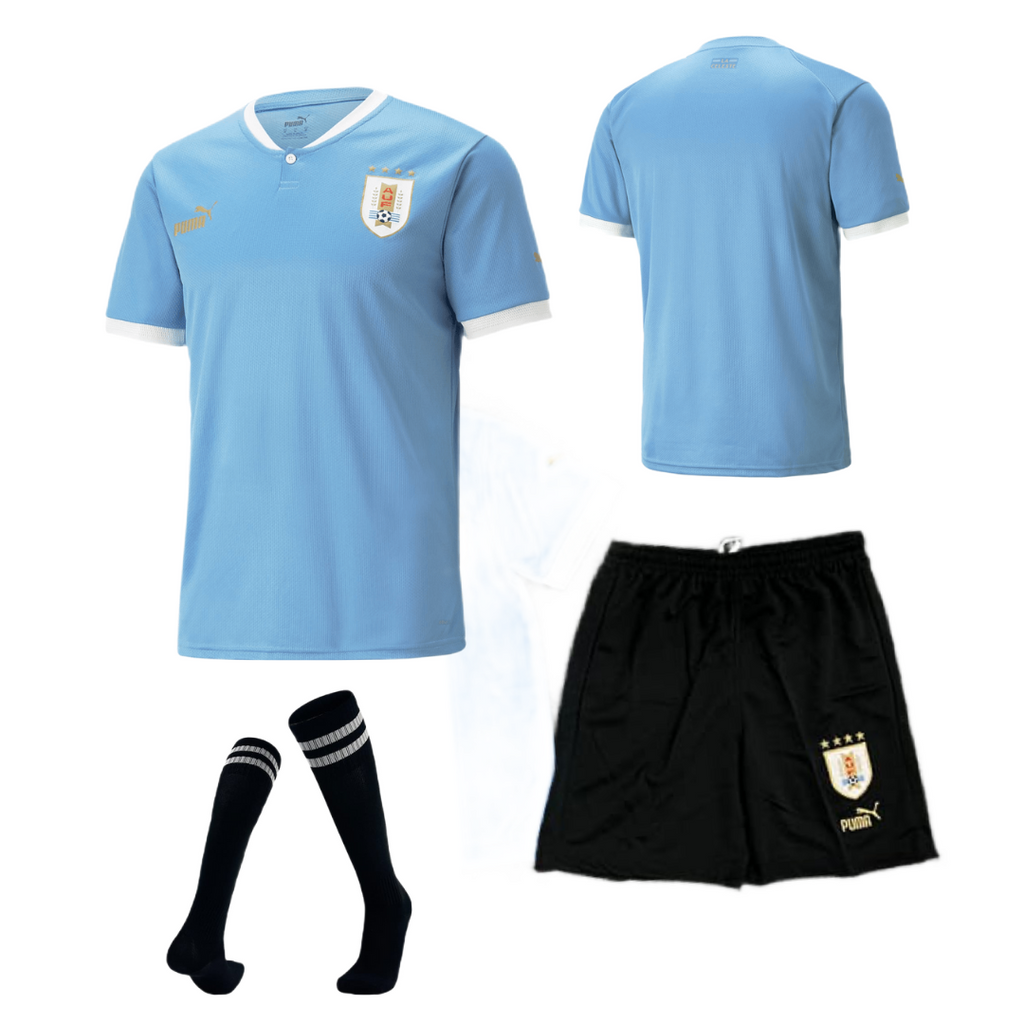 Uruguay 2021/22 PUMA Home and Away Kits - FOOTBALL FASHION