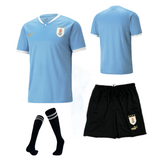 Uruguay Soccer Uniform 2022/2023 Blue for kid’s