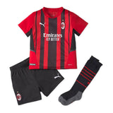 Milan Home 21/22 Soccer Uniform for Kid’s