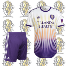 Load image into Gallery viewer, Orlando city Soccer Uniform 22/23 for kid’s

