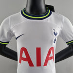 Tottenham Home Soccer kit Uniform For Kids 22/23
