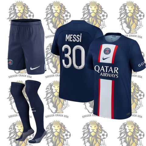 Paris Saint German MESSI #30 Soccer Uniform 22/23 for Kid’s
