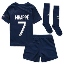 Load image into Gallery viewer, MBAPPE PSG uniform blue 22/23 for Adults
