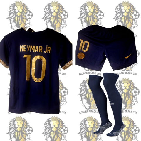 Neymar Jr 10 Soccer Uniform Special Edition for kid’s 22-23