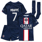 MBAPPE PSG Home Kit blue 22/23 for Kid’s