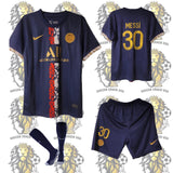 Messi 30 P Saint Germain Soccer Uniform for kid’s 22/23 Special Edition Blue