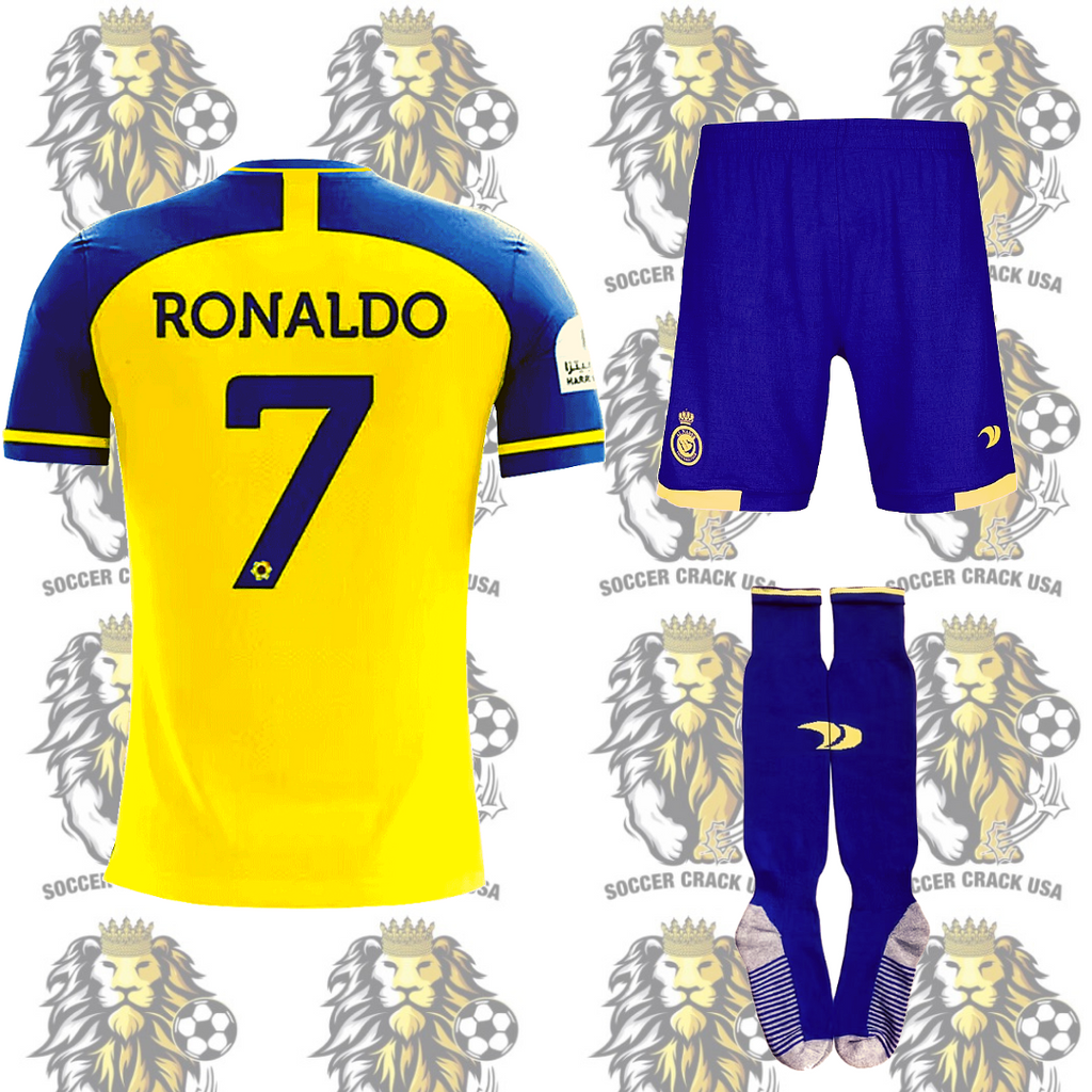 Cristiano Ronaldo 7 Al-nassr Audult Jersey Sizes 