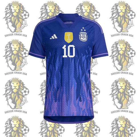 Messi Argentina Jersey with 3 stars for adults 22/23 – Soccer Crack